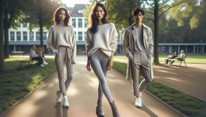 SecondToNaked | Ultimate Athleisure & Leggings Guide 4 What to Wear with Grey Leggings: Versatile Neutral Outfit Ideas