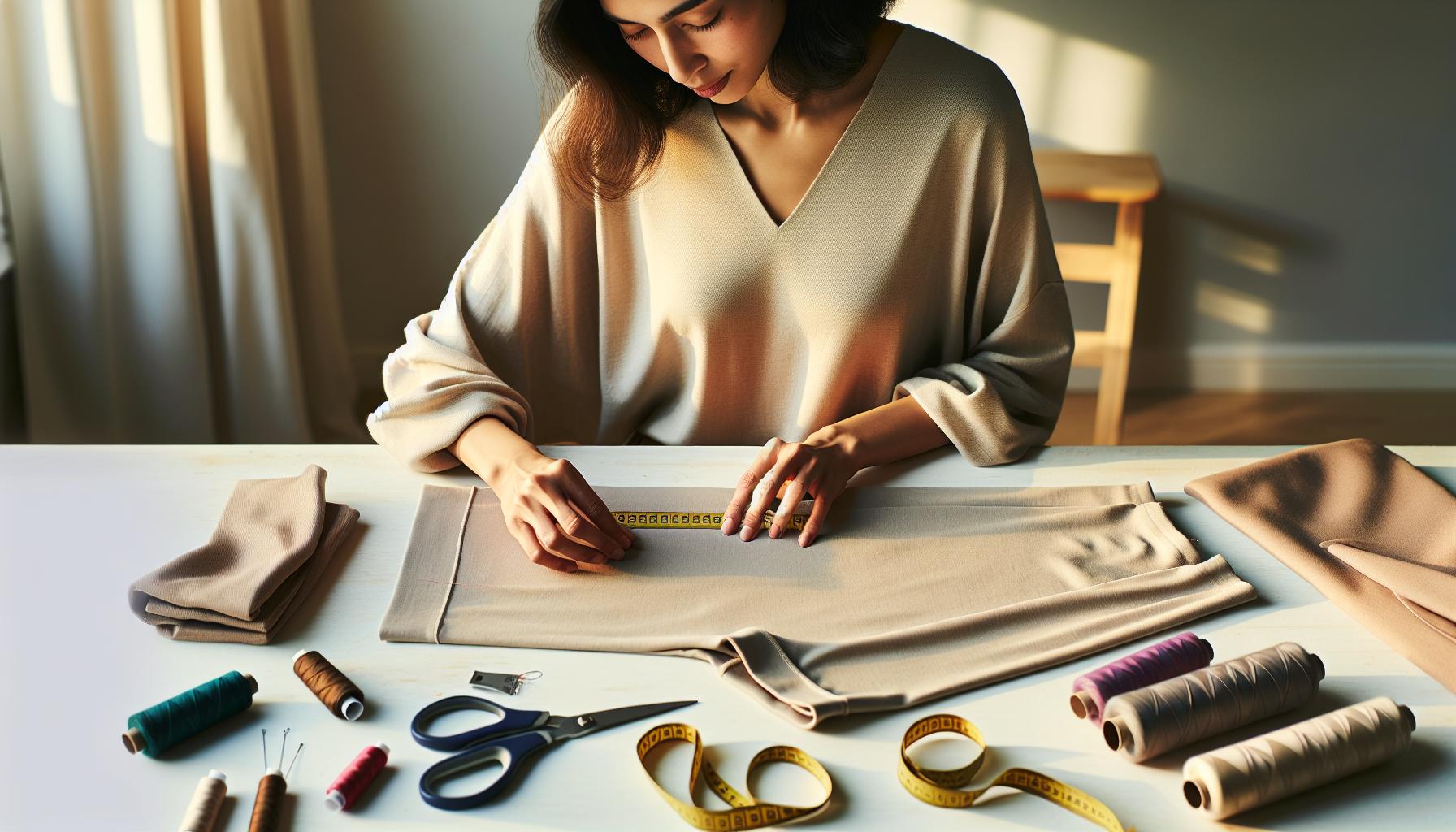 Step-by-Step Guide to Hemming Leggings