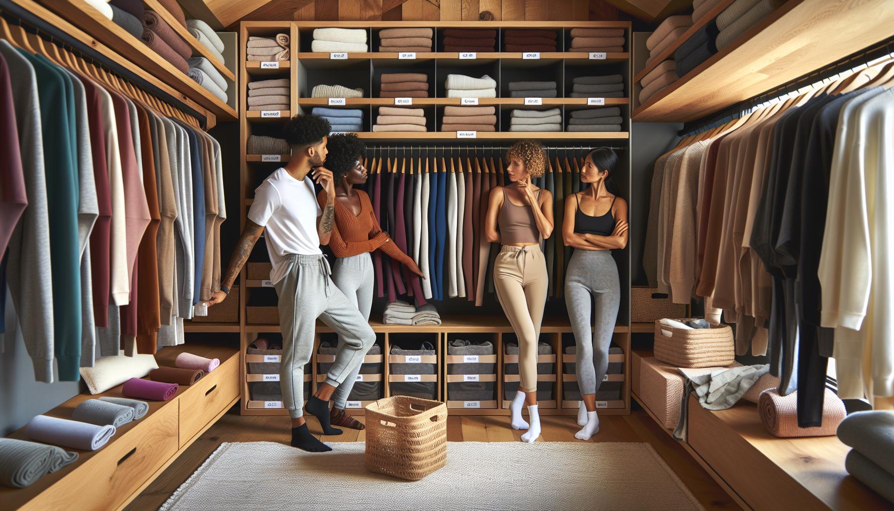 How to Choose the Right Storage Solutions for Yoga Pants