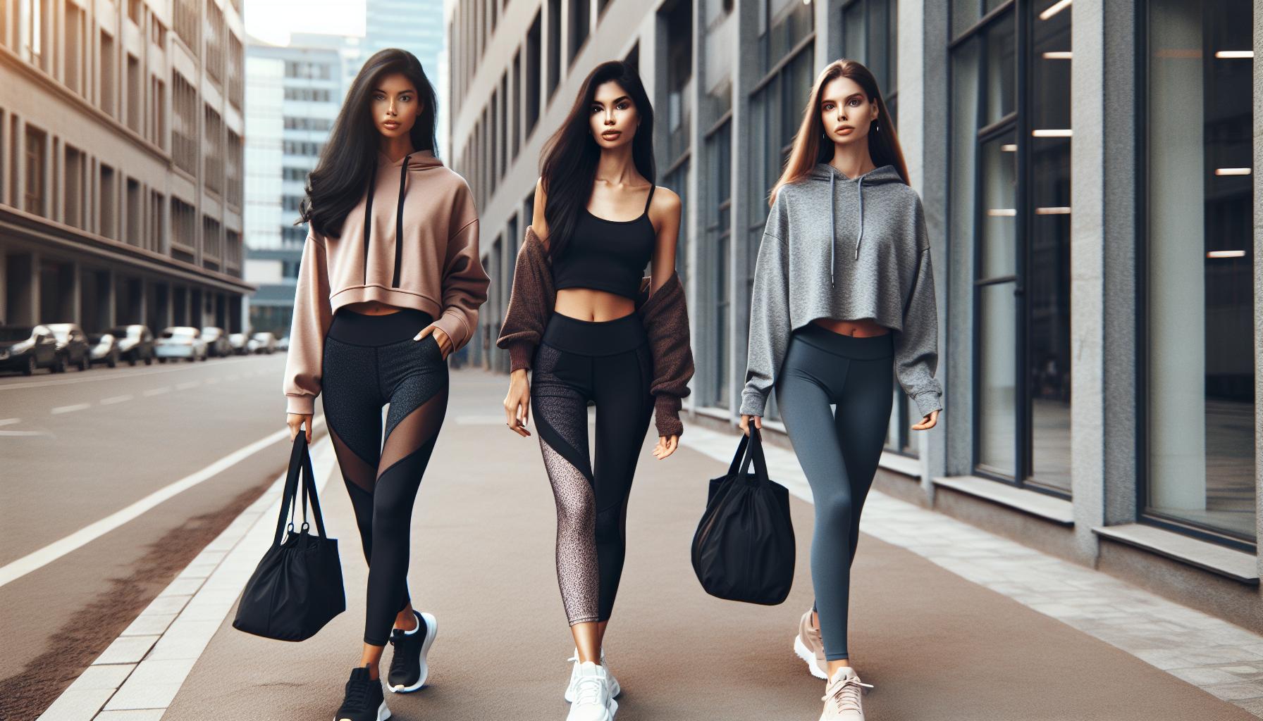 How to Pair Leggings: Master the Art of Perfect Combinations 2 Essential Leggings for Gym-to-Street Style