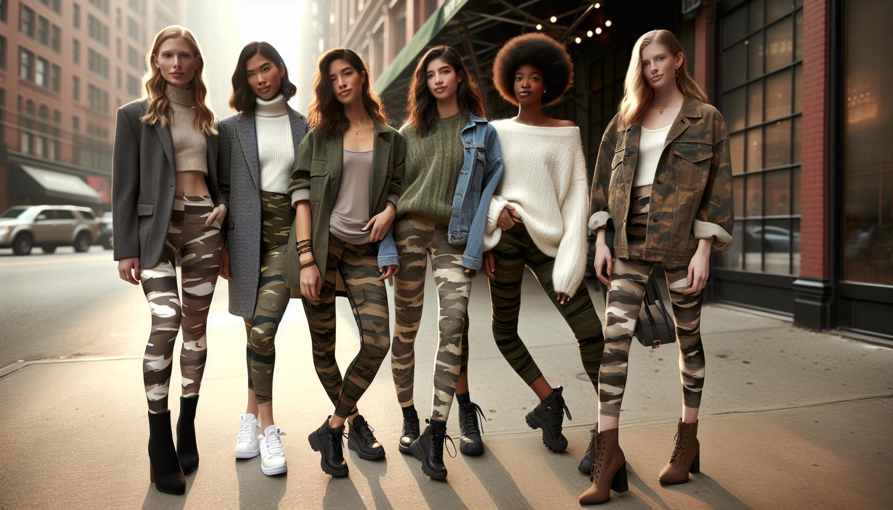 What to Wear Camo Leggings: Military-Inspired Outfit Ideas 1 How to Style Camo Leggings for Any Occasion
