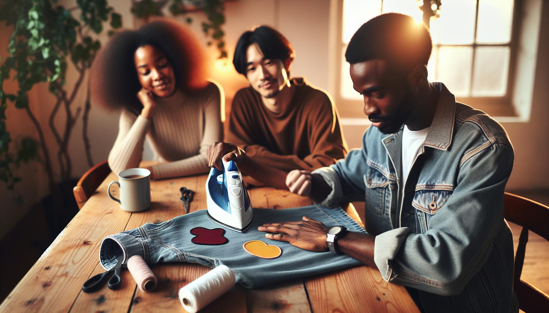 Using Iron-On Patches: Quick and Easy Fix