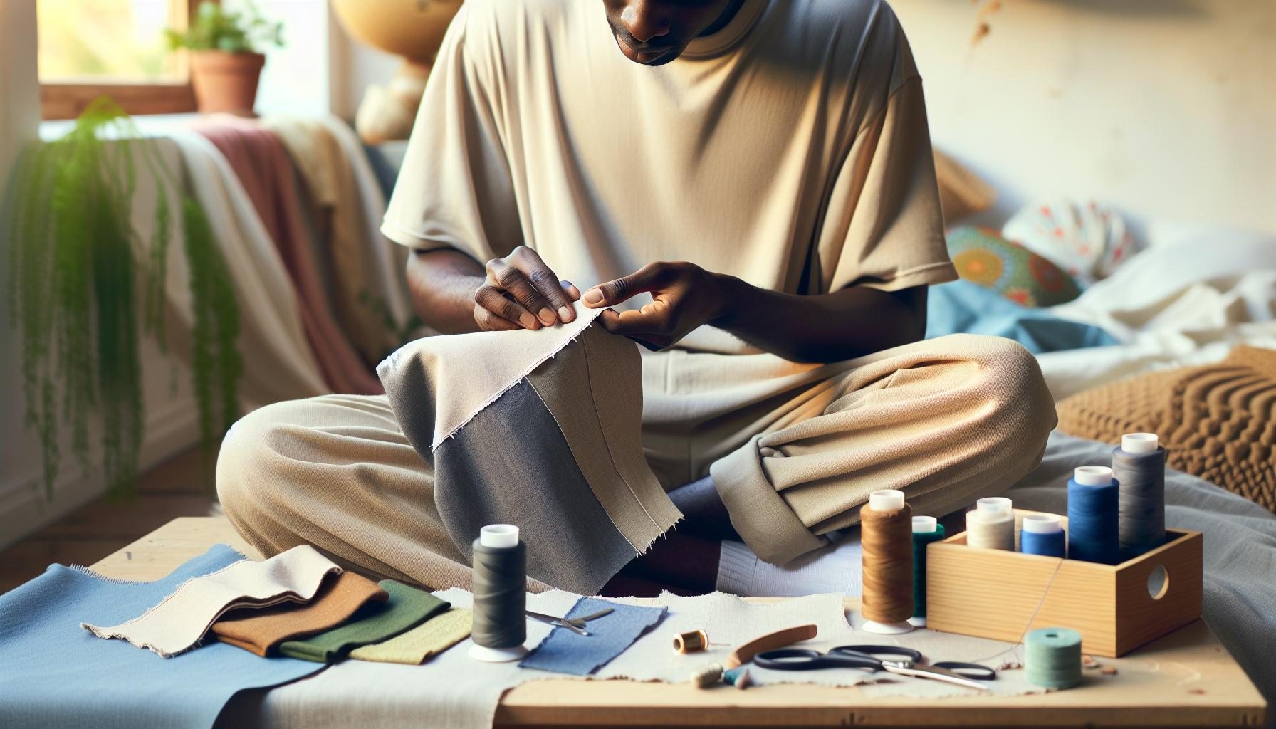 Step-by-Step Guide to Patch Yoga Pants