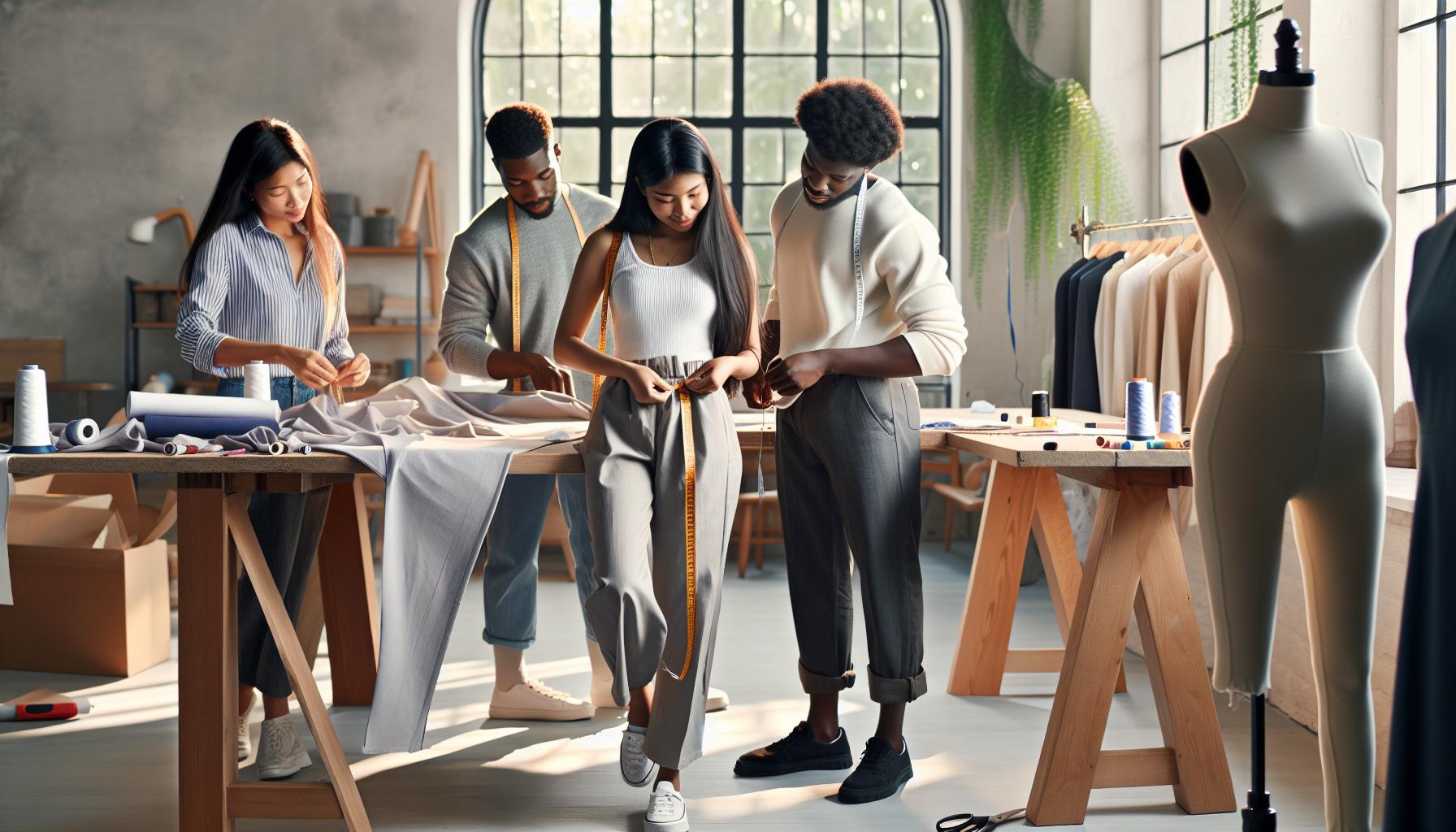 How to Hem Yoga Pants: DIY Tailoring for the Perfect Fit 3 Tips for Measuring and Cutting Yoga Pants Accurately