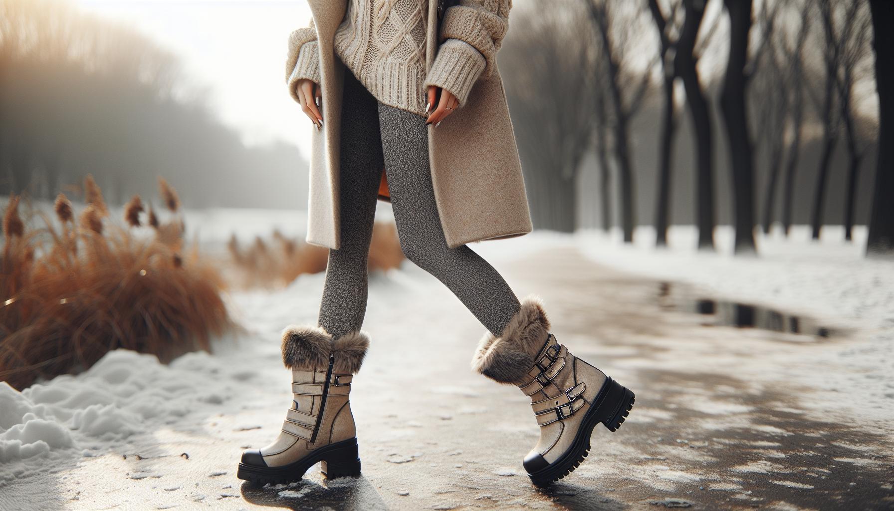 Stylish Footwear to Complement Winter Leggings
