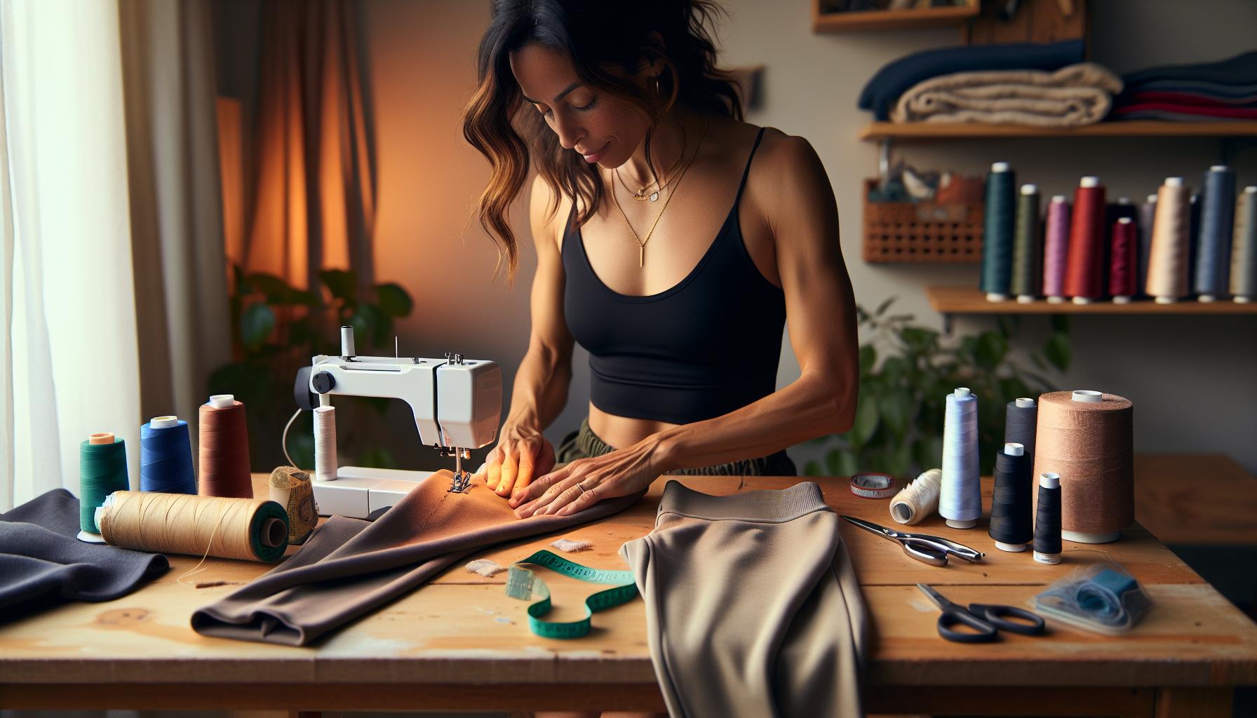 Step-by-Step Guide to Patch Yoga Pants Effectively