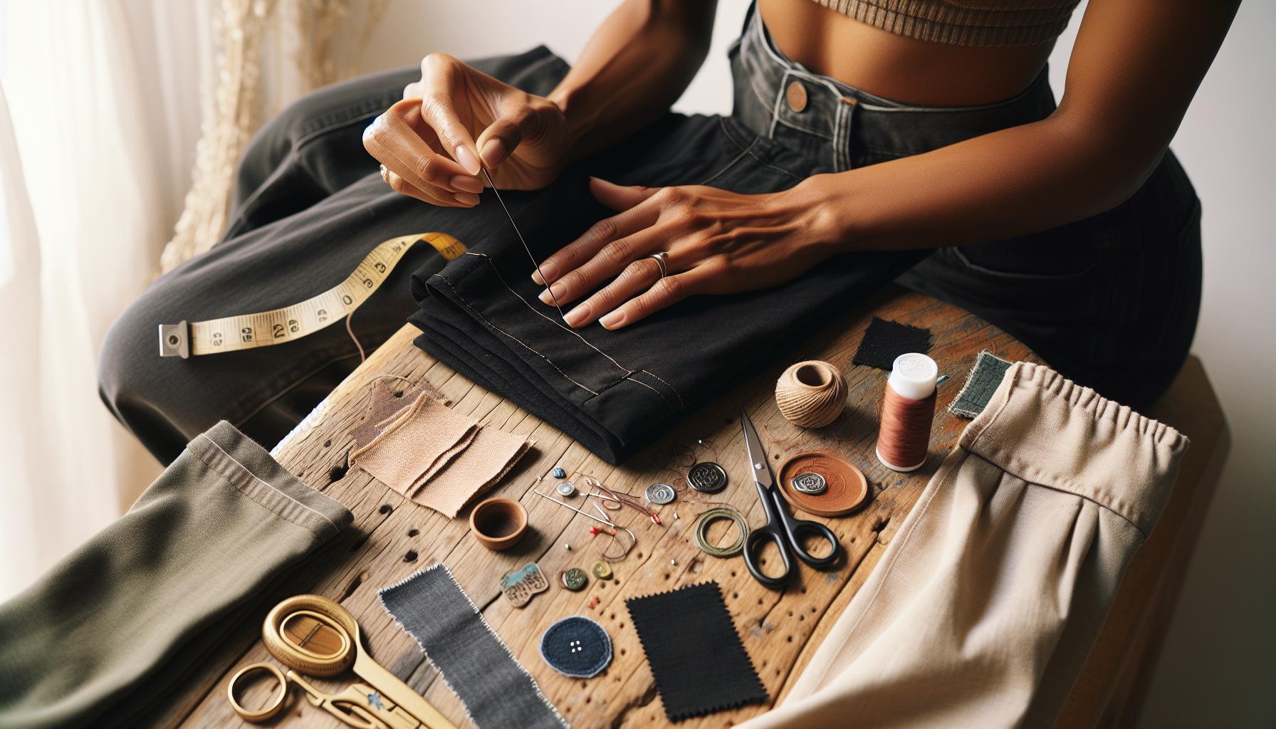 Essential Tools for Yoga Pants Repair