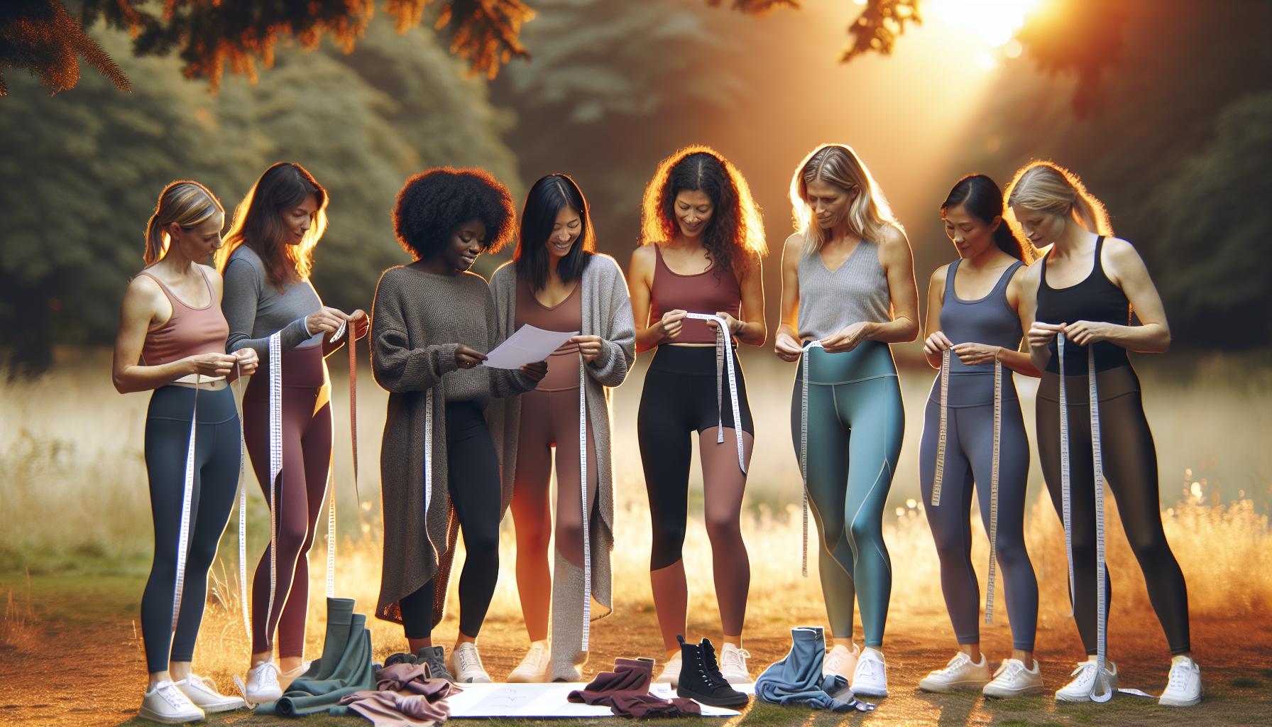 Achieving the Perfect Fit: Leggings Sizing Guide