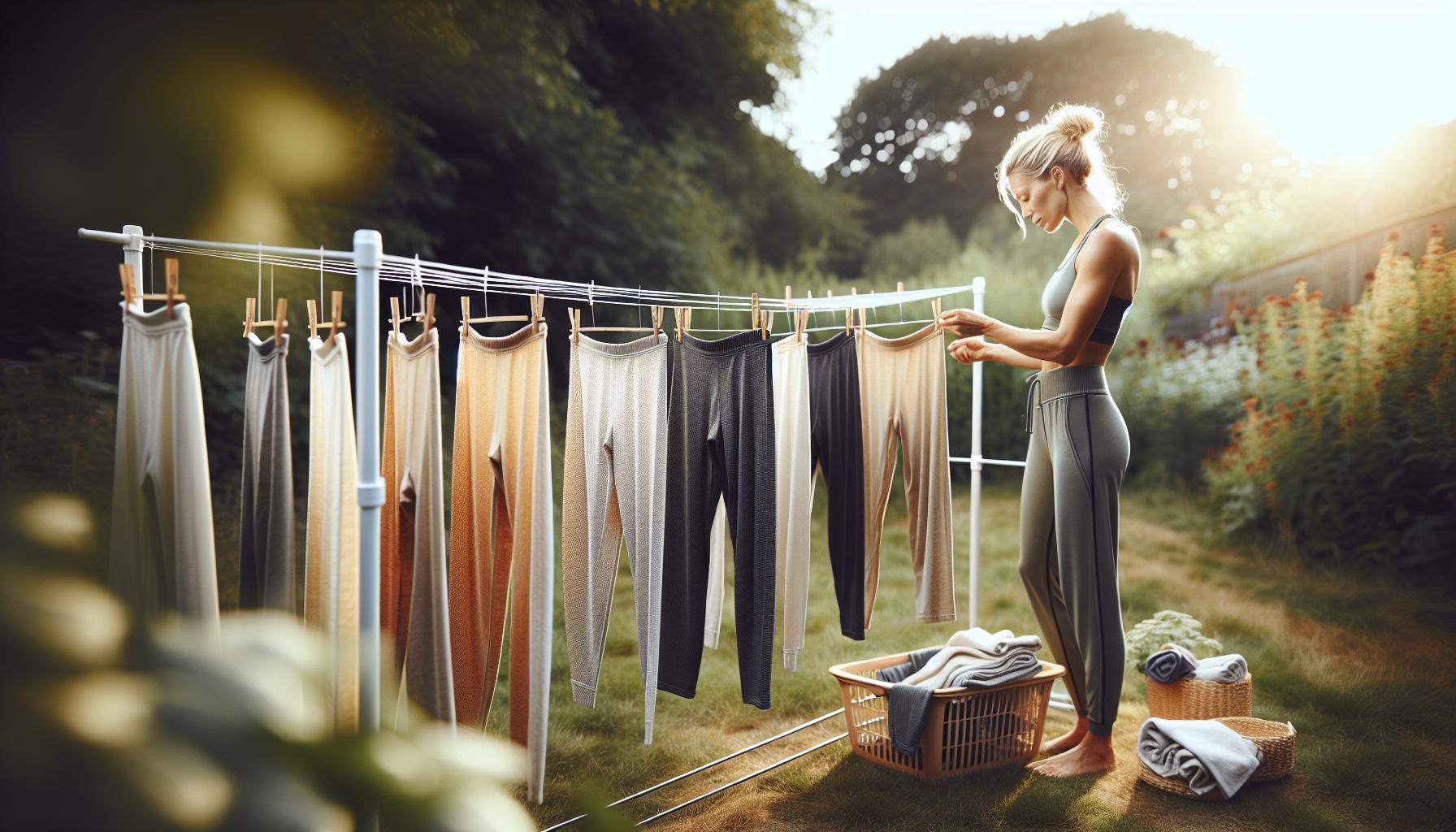 Drying Yoga Pants: Tips for Longevity