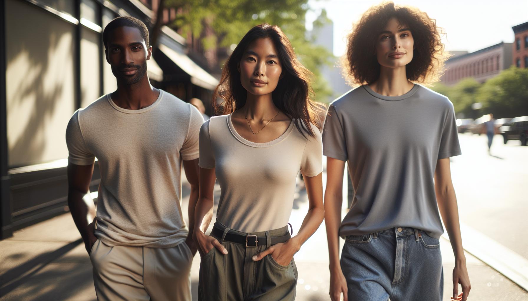 Casual Chic: T-Shirts and Tank Tops