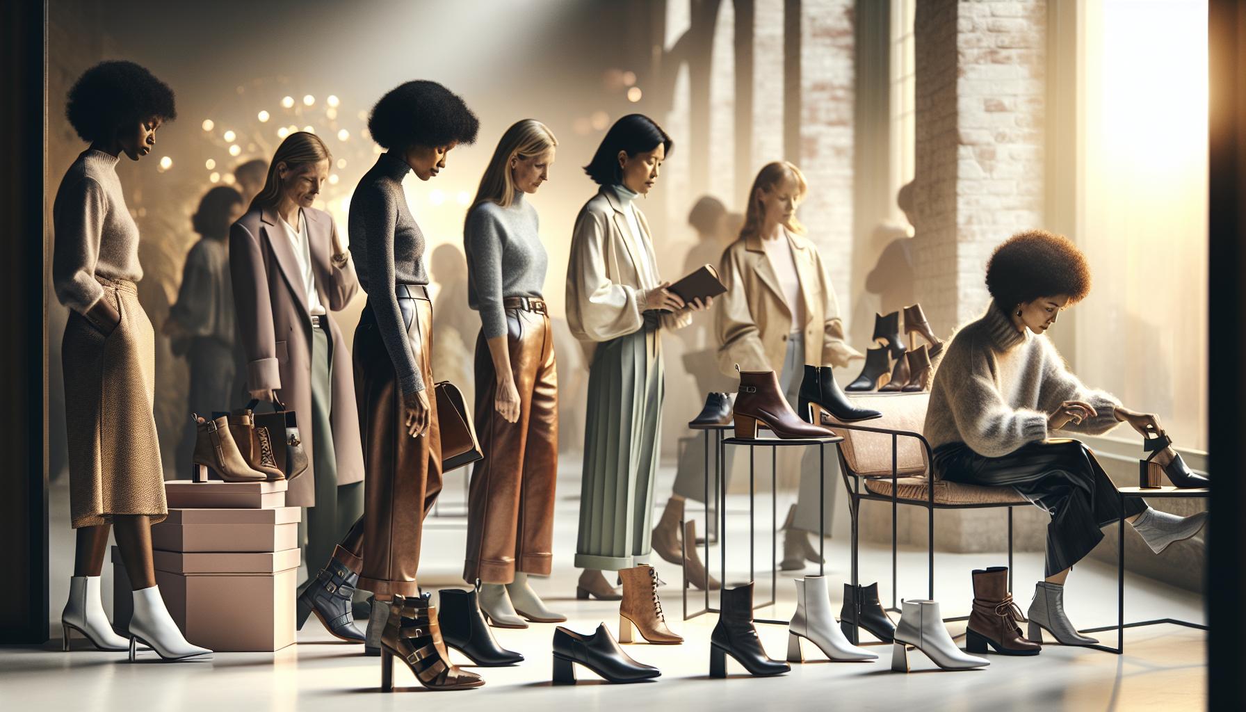 Choosing the Perfect Shoes for Leather Leggings